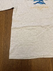RareVintage Cal Cru Tag Dolphins, Stitched Guantánamo Bay T-Shirt Graphic Cuba S