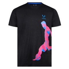 Messi Men’s Kick Tee, Lifestyle Short Sleeve T-Shirt, Small, Stretch Limo