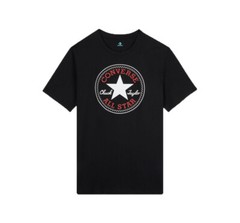 NWT Converse Men SS Crew T-Shirt Tee “ALL STAR CHUCK TAYLOR PATCH EDITION”
