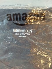 Goodthreads Men’s Slim Fit Short Sleeve Black Crew Neck XXL – NWT “A”