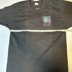 Vintage 90s Primitive Surf Team T Shirt Hawaii Neon Single Stitch Black Sz L