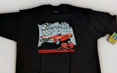 Chevelle Shirt SS 454 Classic American Muscle Car GM Graphic Tee New w Tags Nwt
