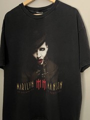 Vintage 2003 Marilyn Manson The Golden Age Of Grotesque T Shirt Size 2XL