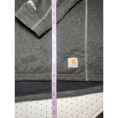 Carhartt Force Heavyweight Thermal Crew Shirt 3XL Tall Gray Fleece Workwear