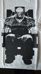 FRANK MILLER’S SIN CITY COMIC GRAPHITTI DESIGNS MARV SHIRT 2XL HANES 2008