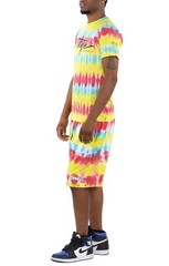 Le TIGRE Tie Dye T-Shirt & Shorts Set, Multicolor