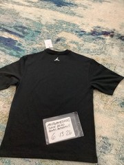 NWT Nike Air Jordan Graphic Fishing Club Catch 23 Black T-Shirt Men’s Sz S