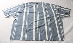 ASOS DESIGN Men’s Oversized Vertical Stripe Crew T-shirt MS7 Blue Size XL NWT