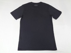 UNDER ARMOUR UA LOGO ON FRONT BLACK SMALL LOOSE FIT ATHLETIC T-SHIRT H1686