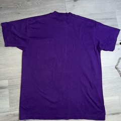 VTG BVD Purple shirt Single stitch Blank Pocket Size X Large 90s