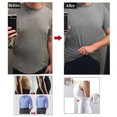Men Compression Shirt Sleeveless Body Shaper Base Layer Slimming Tank Top Vest