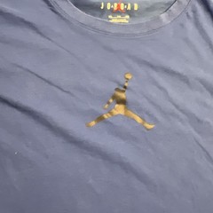 Jordan Shirt Mens XXL Dark Blue Jumpman Logo