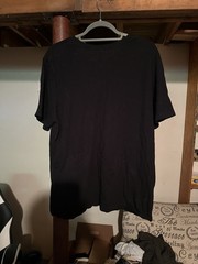 Bella + Canvas Canvas XL Black Cotton Jersey Crew Neck Graphic Tee Night Shift