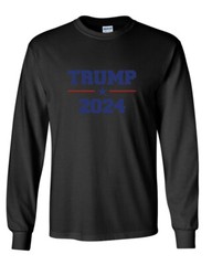 Long Sleeve Trump #2 2024 Shirt US Presidential Election Republican President