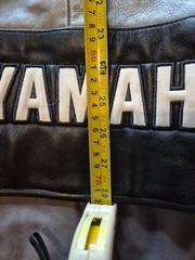 Hein Gericke Yamaha Leather Motorcycle Jacket Size 36 S Small