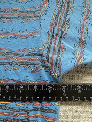 Vtg 80’s 90’s Hobie All Over Print T-Shirt Surf Skate Oversize Single Stitch