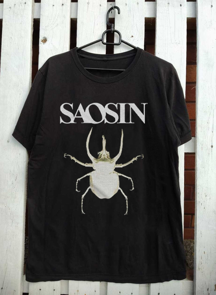 Saosin Rock Music American Band Cotton Black All Size Unisex Tee Shirt OM42