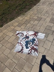 Vintage 1993 Marvel Comics Venom shirt, Single stitch, flaws shown in pictureS