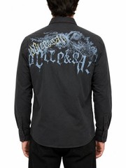 D&G Dolce & Gabbana Vintage Graphic Shirt Men Tagged XXXL Fits L XL