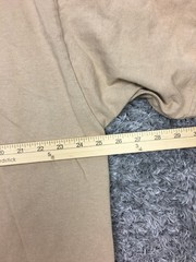 Pro Club Heavyweight Shirt Mens Size 2XL Beige Tan Short Sleeve Cotton