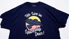 Loot Crate Unisex Adult’s Firefly Zoe Spaceship Quote T-Shirt EJ1 Navy Size 2XL