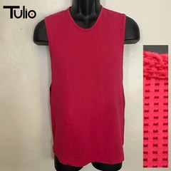 Tulio Mesh Sleeveless T Shirt Small Gently worn 94% polyamide / 6% spandex
