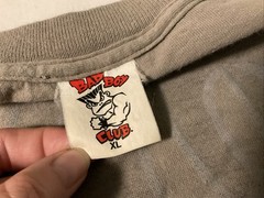 Vintage 90s Bad Boy Club Double Sided Cotton T Shirt Mens XL USA Made