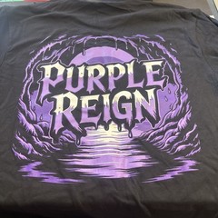Purple Reign PartsBros Racing D&D Cycles V1.0 Team Shirt Size S