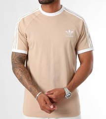 NEW MENS ADIDAS ORIGINALS CALIFORNIA 3 STRIPES TREFOIL SHIRT ~SIZE MEDIUM IZ2366