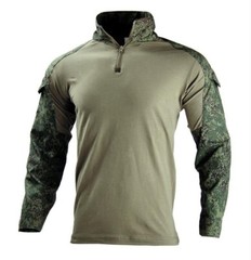 US Army Men’s Tactical Combat Shirts Military Airsoft Casual T-Shirt Camo Hiking