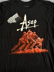 NWOT Asap Rocky 2012 Tour T-Shirt Men’s Small Black Short Sleeve Pullover Summer