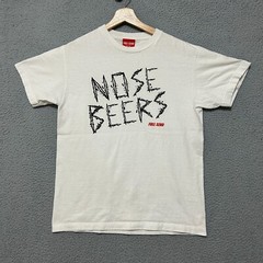 Full Send Nose Bleed T-shirt Adult Medium White Short Sleeve