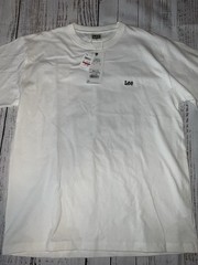 NWT Lee men t-shirt size XL Cream (040)