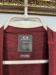 Oakley Red Vest Mens Train Shirt Sleveless Jersey Rare Trikot Sport Size S
