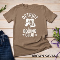 Mens Boxing Detroit Michigan Vintage Boxing Club Boxer T-Shirt Unisex T-shirt