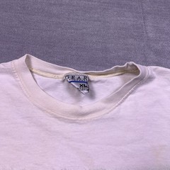 VTG Gear For Sports Unisex Ivory Navy Pier Casual Wear Crew Neck T-Shirt Size XL