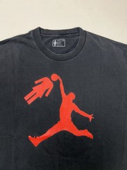 Girl Skateboards Eric Koston Frost Jam 2010 Jumpman Dunk Logo Skate Tee XL Black