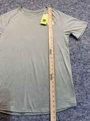 All In Motion Raglan Tee Shirt Mens Small Linear Mesh Quick Dry Odor Control NEW