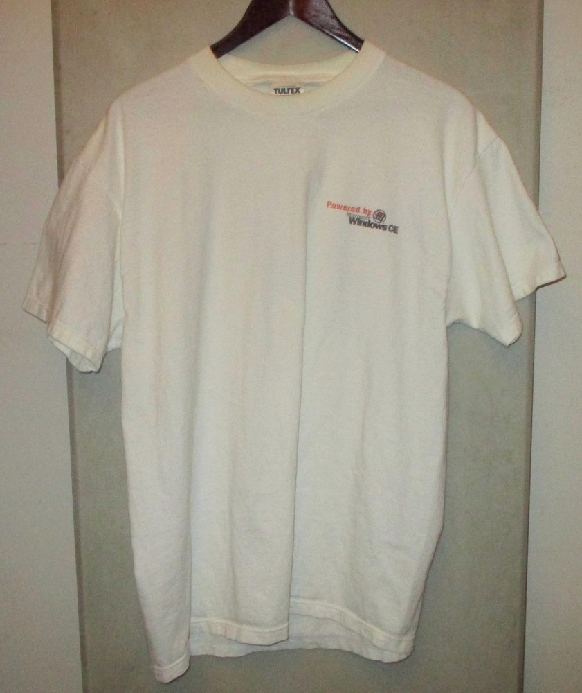 1999 Comdex Microsoft Windows CE X-Large T-Shirt – Only Sure Thing in Vegas!