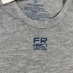 Tyndale FR Shirt Mens Large Gray Flame Resistant NFPA 2112 HRCI CAT 1 Base Layer