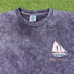 Vintage 90s John’s Pass Madeira Beach Florida Shirt Men’s Large Made In USA