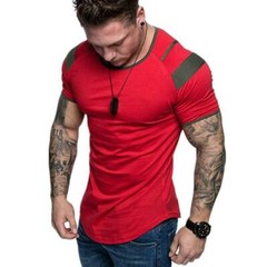 Camiseta De Manga Corta De Algodón Para Hombres Moda Casual Verano Elegante Lujo