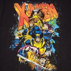 X-Men Shirt Mens Large Black Wolverine Marvel Andy Kubert Comic Casual NWoT