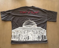 Valabasas Vintage T Shirt Men’s Medium Dark Gray Oversized Dome Of The Rock
