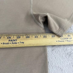 BYLT Shirt Mens XL Beige Driftwood Drop-Cut Lux Performance Crew Tee Athleisure