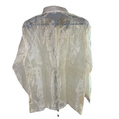 Barong Tagalog Formal Wear Men’s Size XL NWOT Philippines Organza Beige