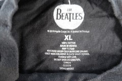 BEATLES Abbey Road t shirt XL official Apple Black White John Paul George Ringo