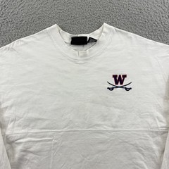 Vintage Woodson High School Spirit Jersey Shirt Adult XS White 90s Sports USA