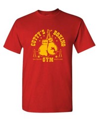 BOXING CUTTY’S GYM – Unisex Cotton T-Shirt Tee Shirt