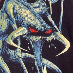 Vintage 1997 Todd McFarlane Spawn Violator Comic T-Shirt Black L USA Reflective